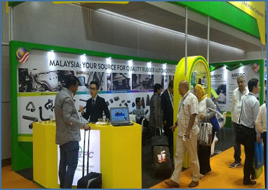 MREPC's booth at Automechanika KL 2017.